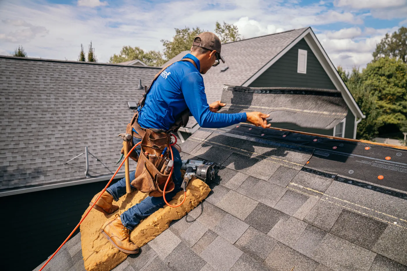Roofing by Colfax Roofing near Lebanon, IN