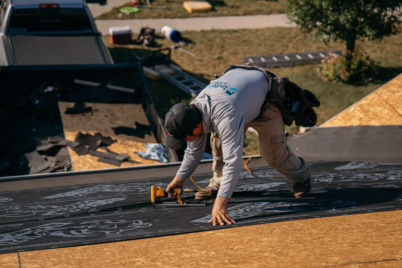 Flashing and seam work in Colfax