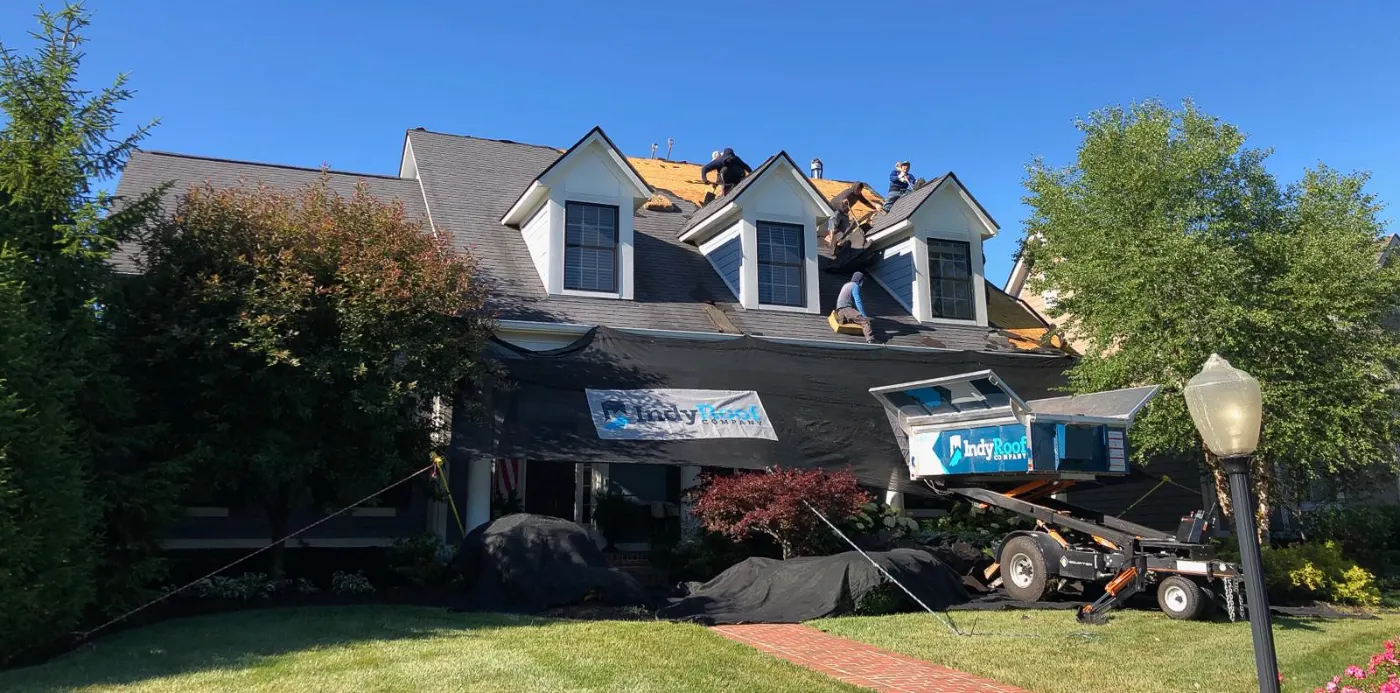 Commercial roof inspection documented in Colfax